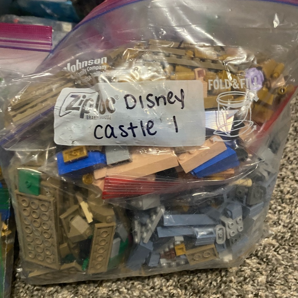 LEGO Disney Castle Building Set with Blue and Gold Accents - Picture 4 of 5